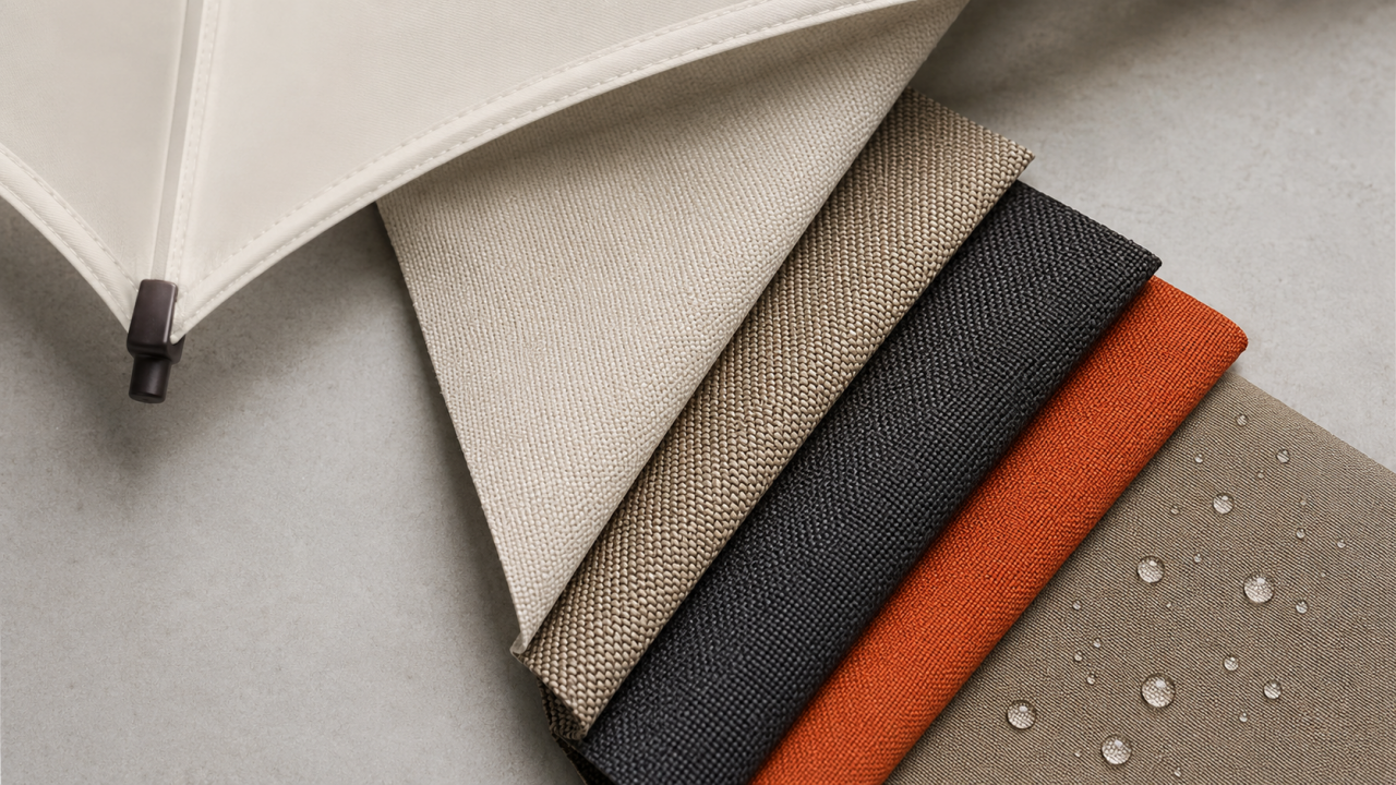 Şemsiye Kumaşı Türleri Nelerdir? Polyester, Akrilik ve Olefin