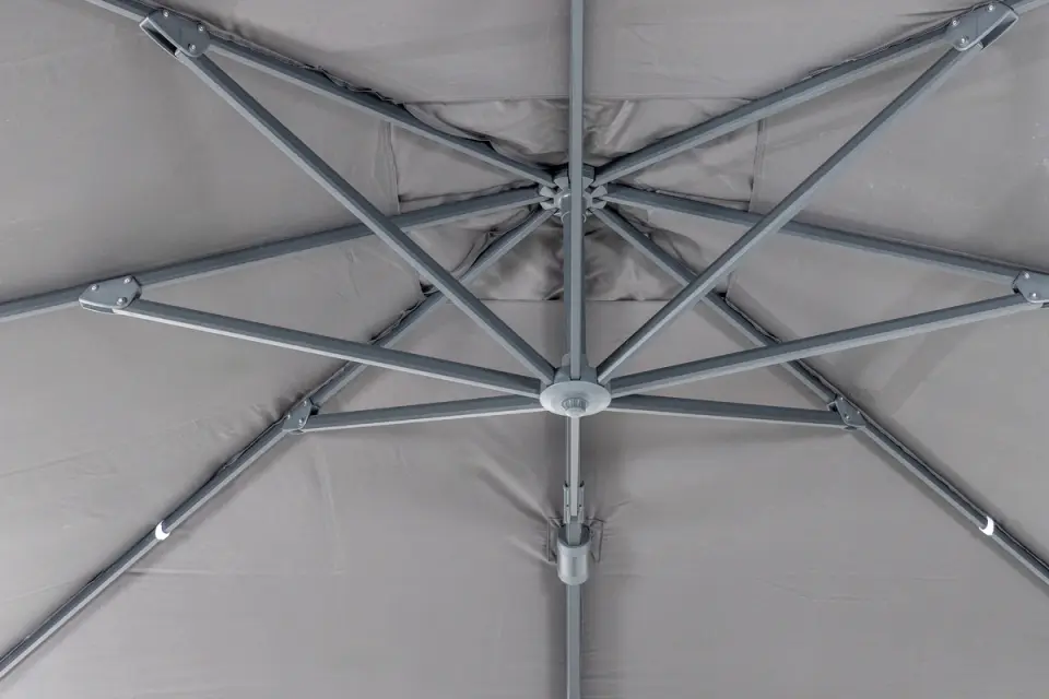 İBİZA Yandan Gövdeli Bahçe Şemsiyesi Antrasit