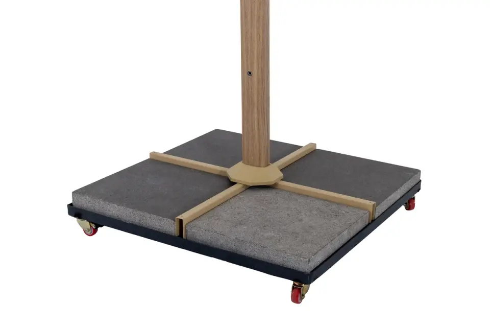 İBİZA Yandan Gövdeli Bahçe Şemsiyesi Cappuccino