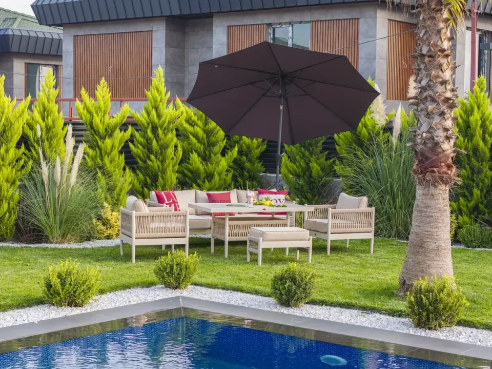 Nepal Tilt Özellikli Bahçe Şemsiyesi Ant