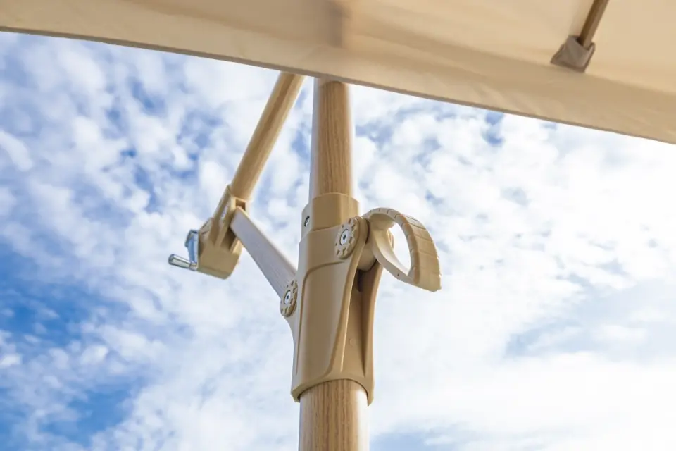 Tibet 5 Katmanlı Bahçe Şemsiyesi Cappuccino