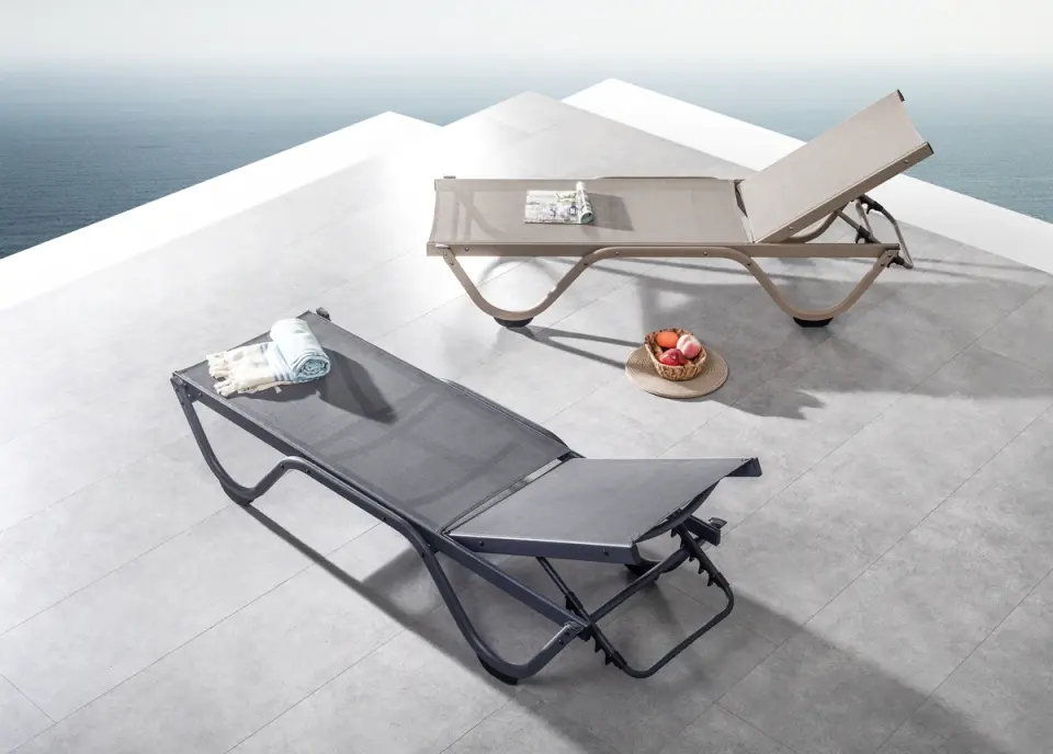 Gala Kolsuz Şezlong Antrasit