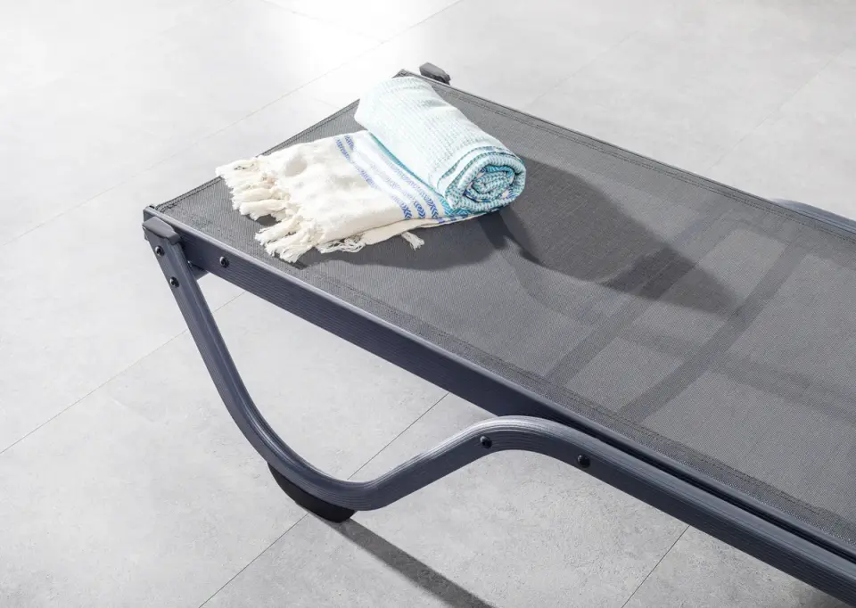 Gala Kolsuz Şezlong Antrasit